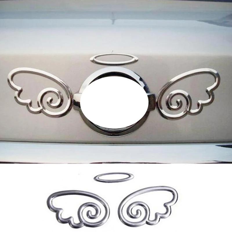 1 шт. 3D наклейки на автомобиль злой Ангел с монстрами украшения авто аксессуары