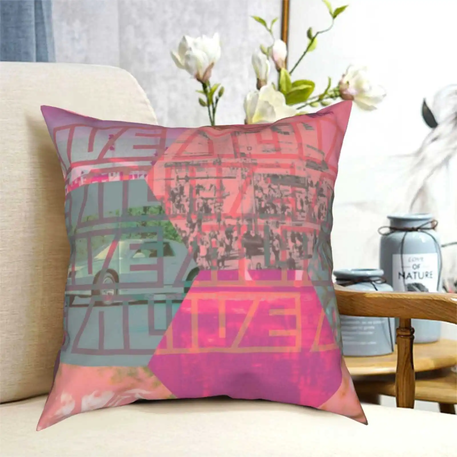 Мягкая удобная наволочка A95 Hexi для ПК Музыка тропический светящийся вапорайзер