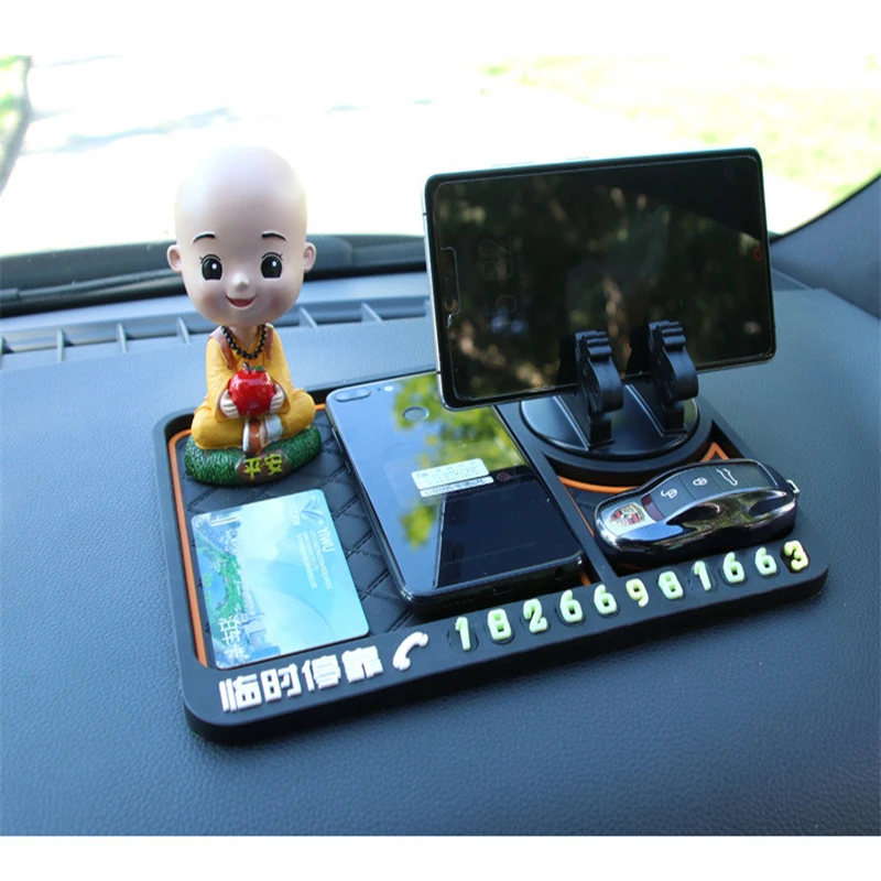 Противоскользящий автомобильный коврик угол обзора 360 градусов мобильный