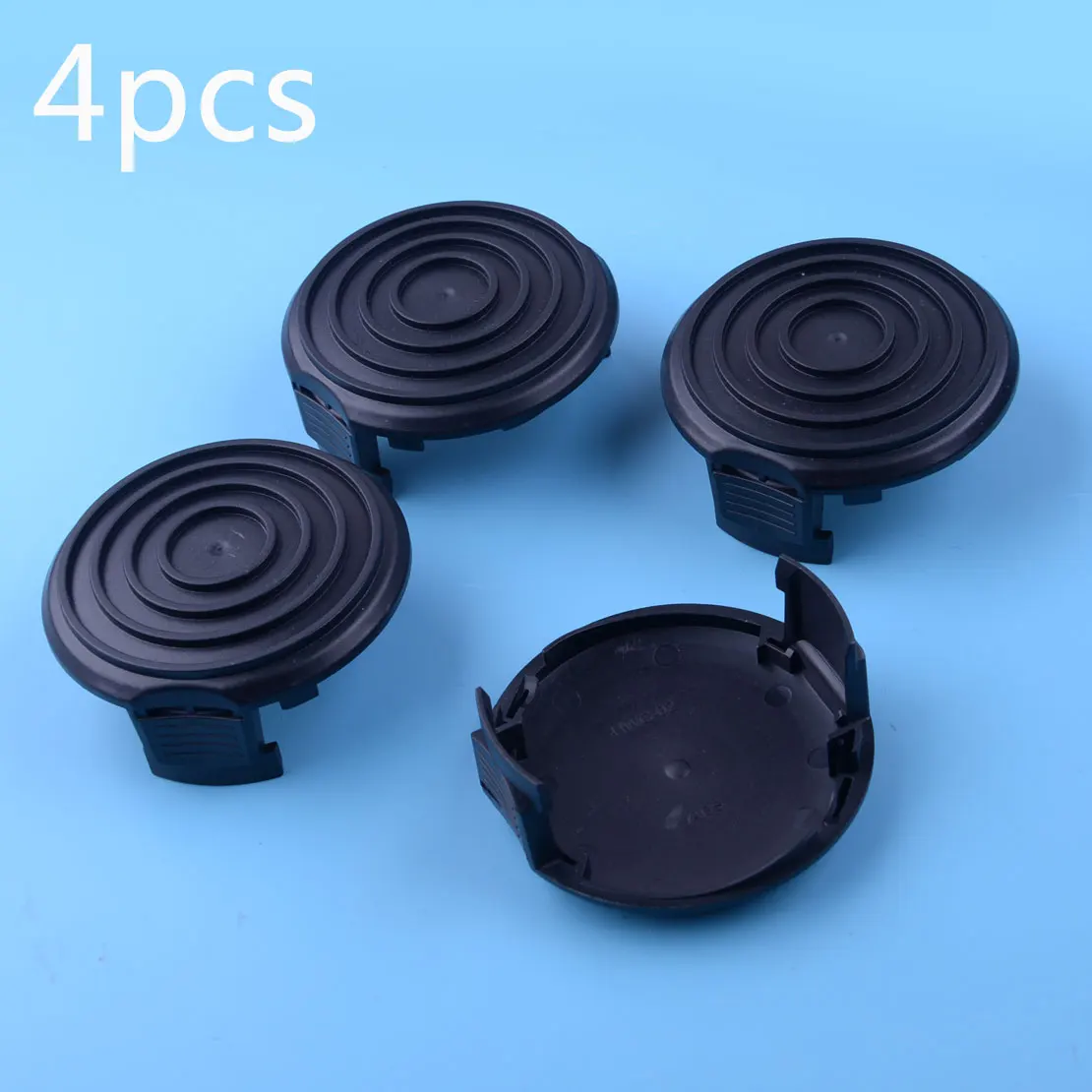 LETAOSK 4PCS Black ABS Grass Trimmer Spool Cover Cap Fit for WORX WG168 WG184 WG191