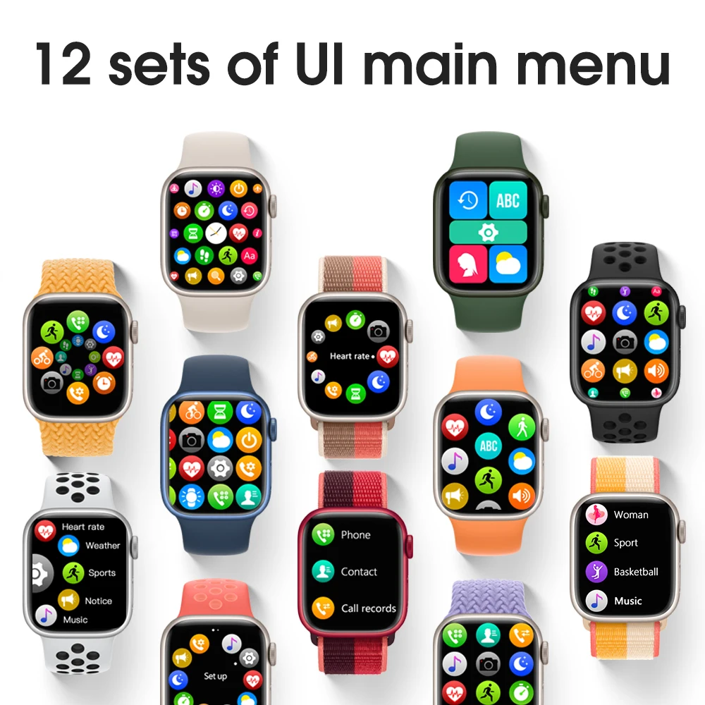 Original iwo W27 Pro Smart Watch NFC Function Siri 45mm Series 7 Wireless Charger ECG Bluetooth Call IP68 Waterproof Smartwatch |