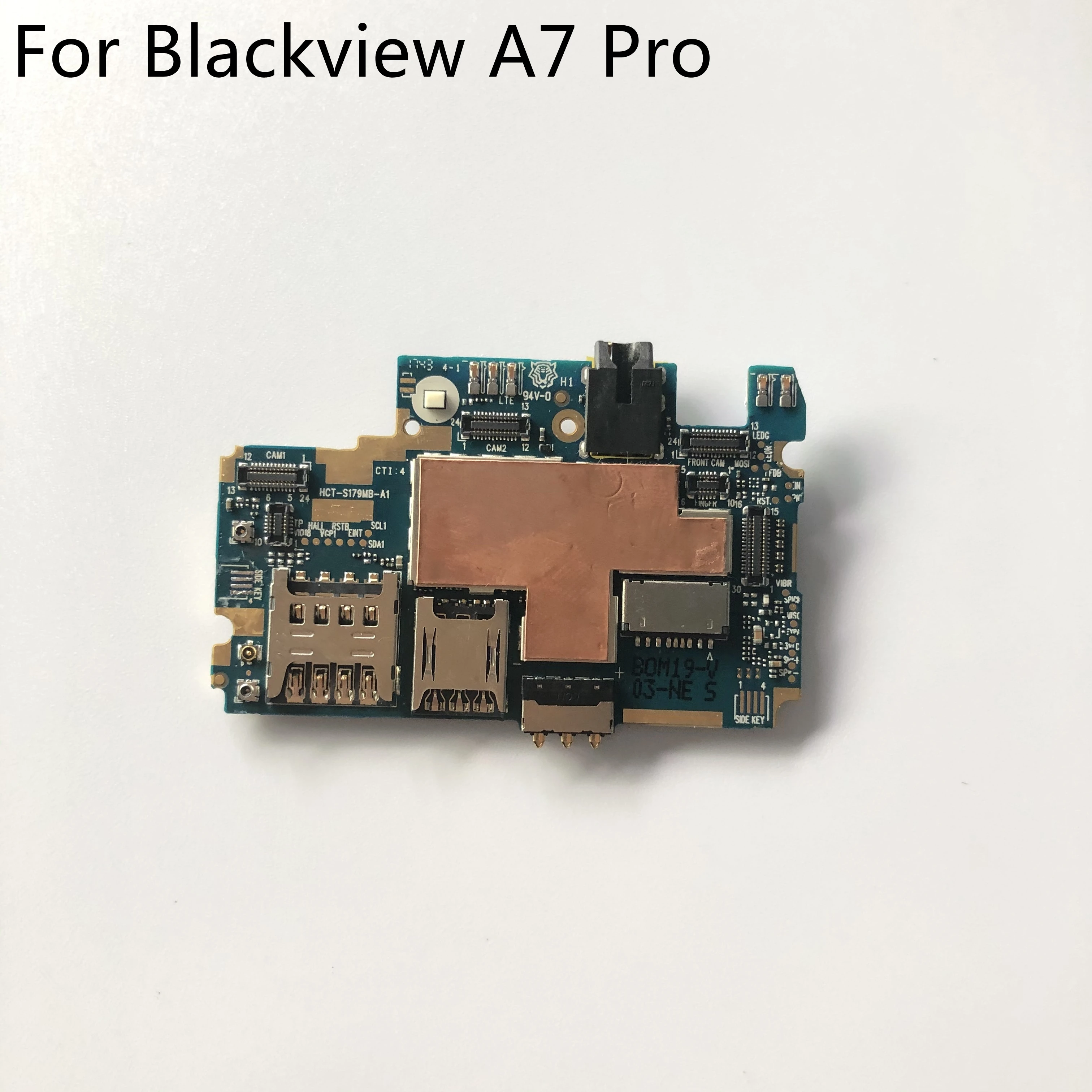 Оригинальная б/у материнская плата 2 Гб ОЗУ + 16 ПЗУ для смартфона Blackview A7 Pro MTK6737 Quad
