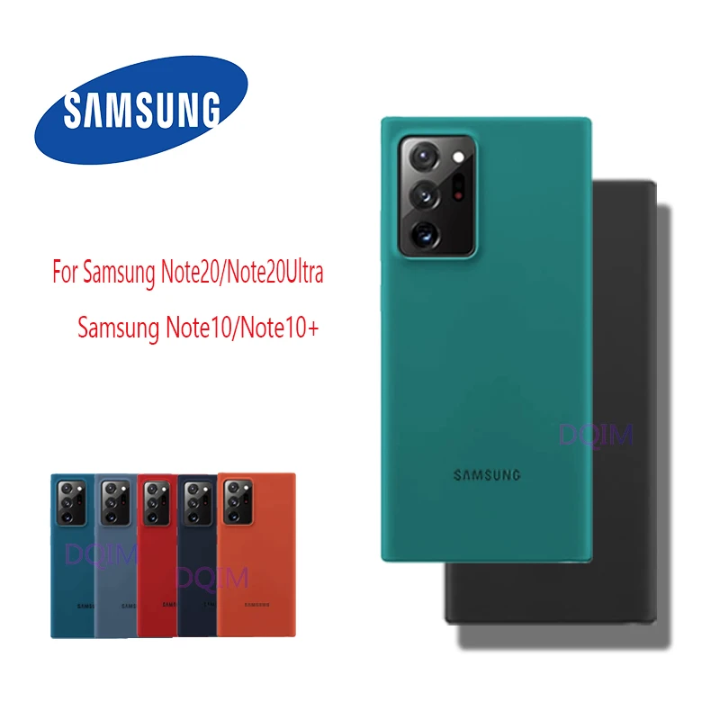 Ультратонкий чехол для Samsung Note20 оригинальная Жидкая силиконовая Мягкая задняя