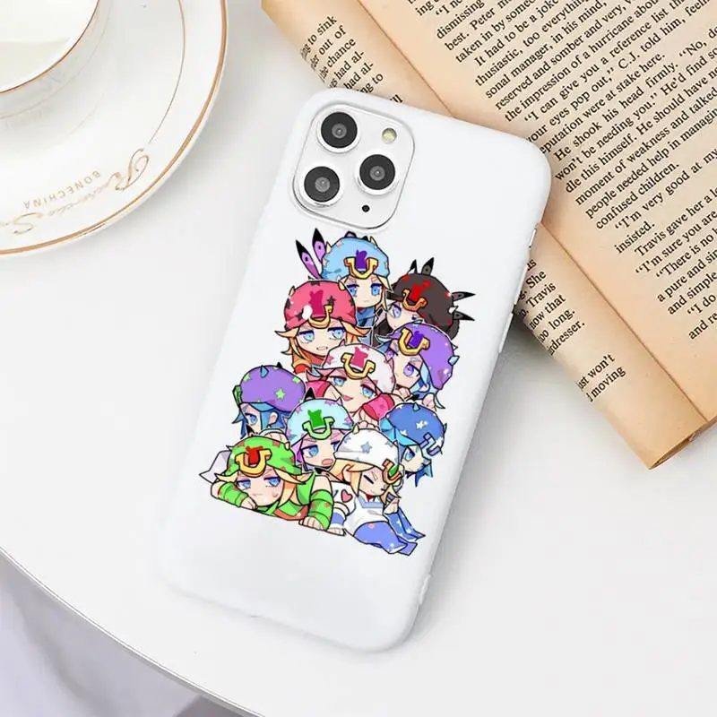 

JOJOS BIZARRE ADVENTURE OVER HEAVEN Anime Phone Case Candy Color for iPhone 11 12 6 6S 7 8 XS X SE 2020 XR mini pro Plus MAX