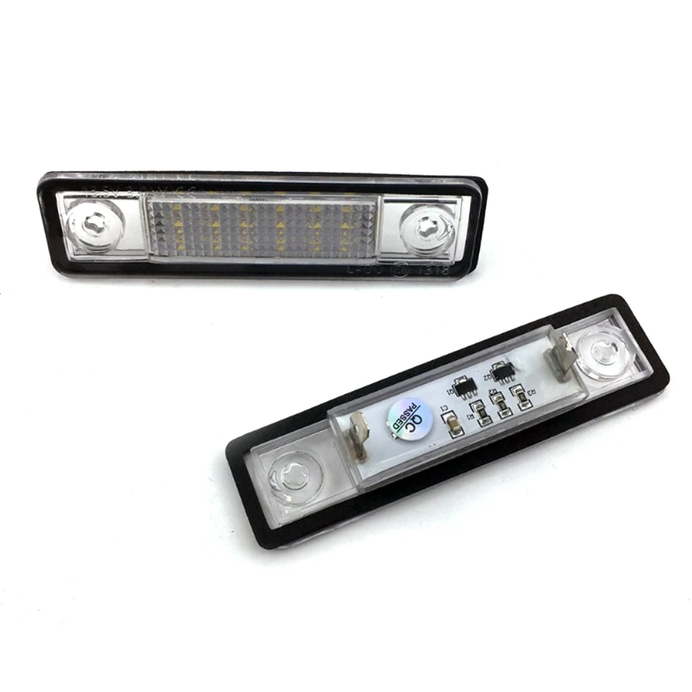 2x светодиодный Автомобильный Номерной Знак 12 в белый номерной знак лампа для