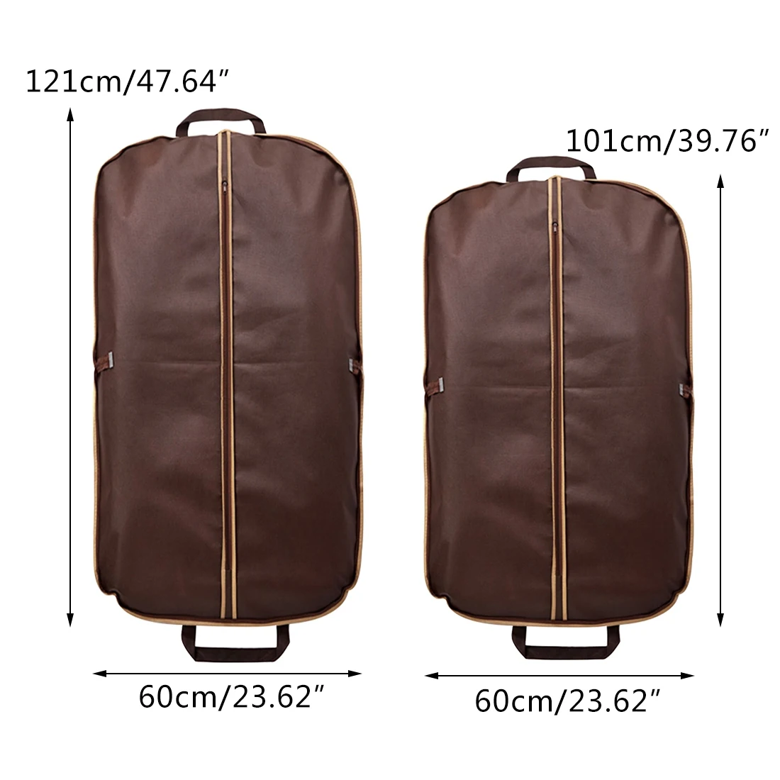 Горячий чехол для одежды защиты от пыли с застежкой молнией подвесной органайзер