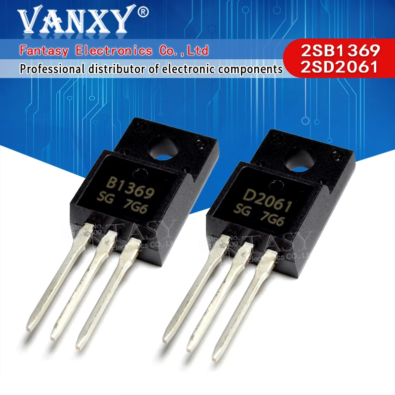 10 шт. 2SD2012 D2012 TO-220F 2SD2058 D2058 2SD1415 D1415 2SD1594 D1594 2SD2061 D2061 2SB1369 B1369 TO220F | Электронные