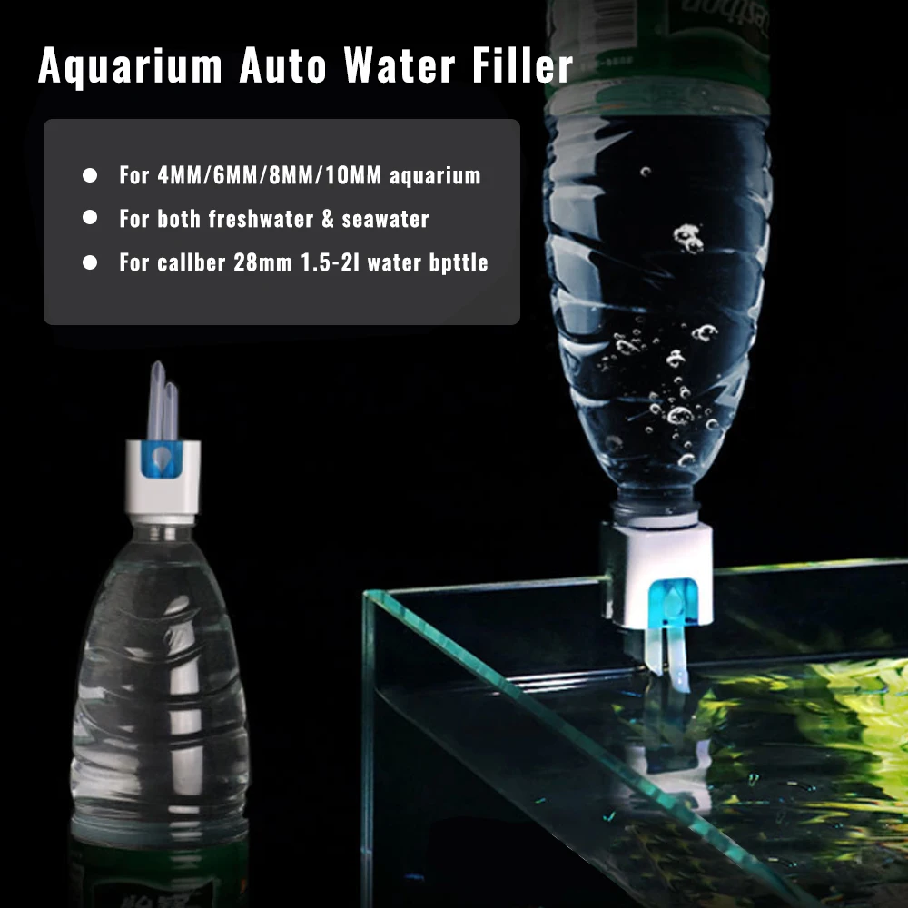 Mini Auto Aquariums Water Filler Refill System Hang On Fish Tank Levels Controller Replenishing Device | Дом и сад