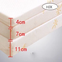 hjx 100 memory foam mattress foldable slow rebound tatami cotton mattress cover bedspreads king queen twin full size