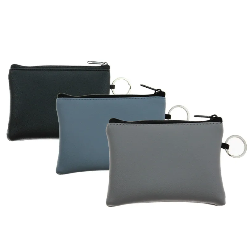 Мини сумка для мужчин и женщин однотонная из искусственной кожи маленький