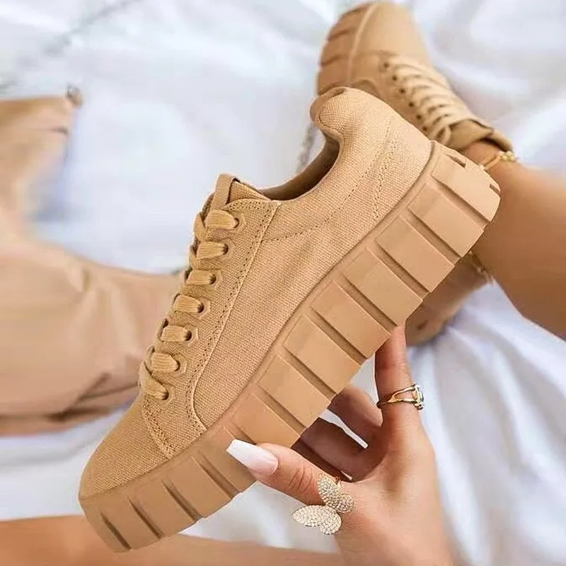 Женские кроссовки на платформе Белые Повседневные для тенниса весна 2021 | Обувь