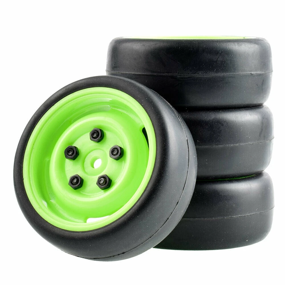 RC гоночные шины и колеса для HSP HPI 1/10 набор гоночных шин колес 1 10 2 1|Детали