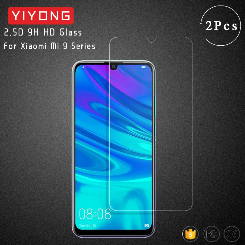 Защитное стекло YIYONG 2.9D для Xiaomi Mi9 SE Pro Mi8 Lite закаленное Mi 9 9T 8 6X 6 CC9 стекло|Защитные