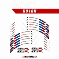 motorcycle racing equipment accessories wheel tire rim decoration adhesive reflective decal sticker for bmw g310r g310 r