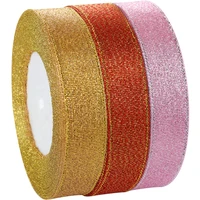 19mm 25yards glitter onion ribbon chrismas wedding decor cake candy wrap materials box package ribbons diy accessories