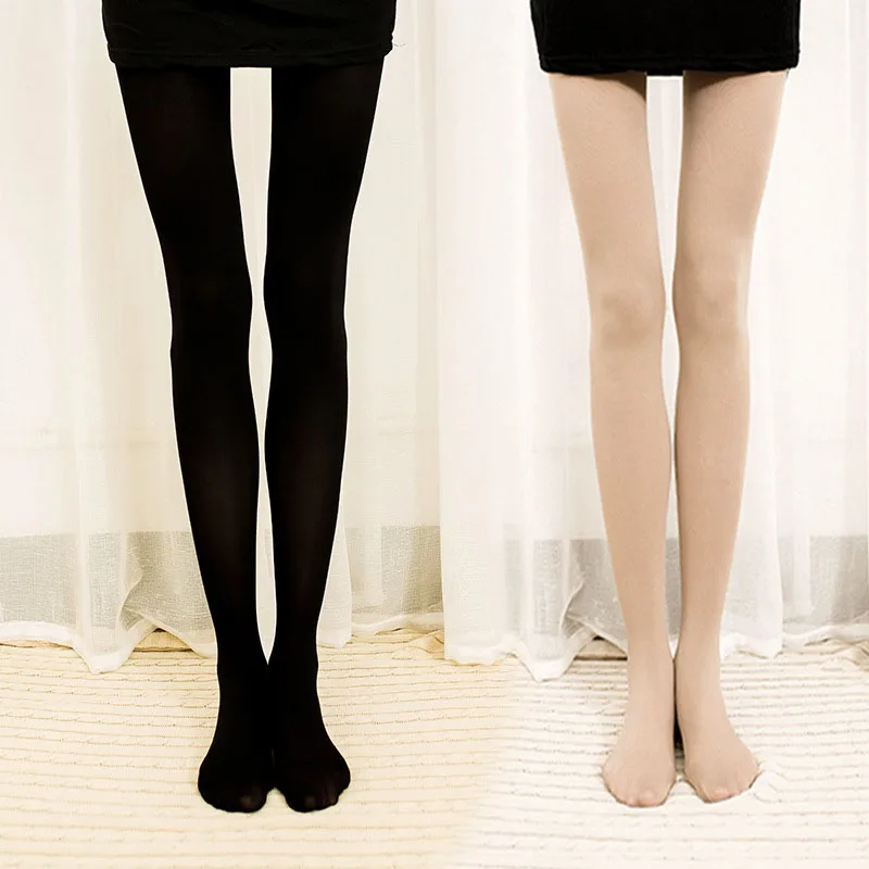 Утолщенные бархатные женские леггинсы весенние и осенние средней толщины анти