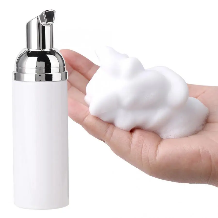 Пенопластовое очищающее средство для ресниц с серебряным насосом мусс прививки