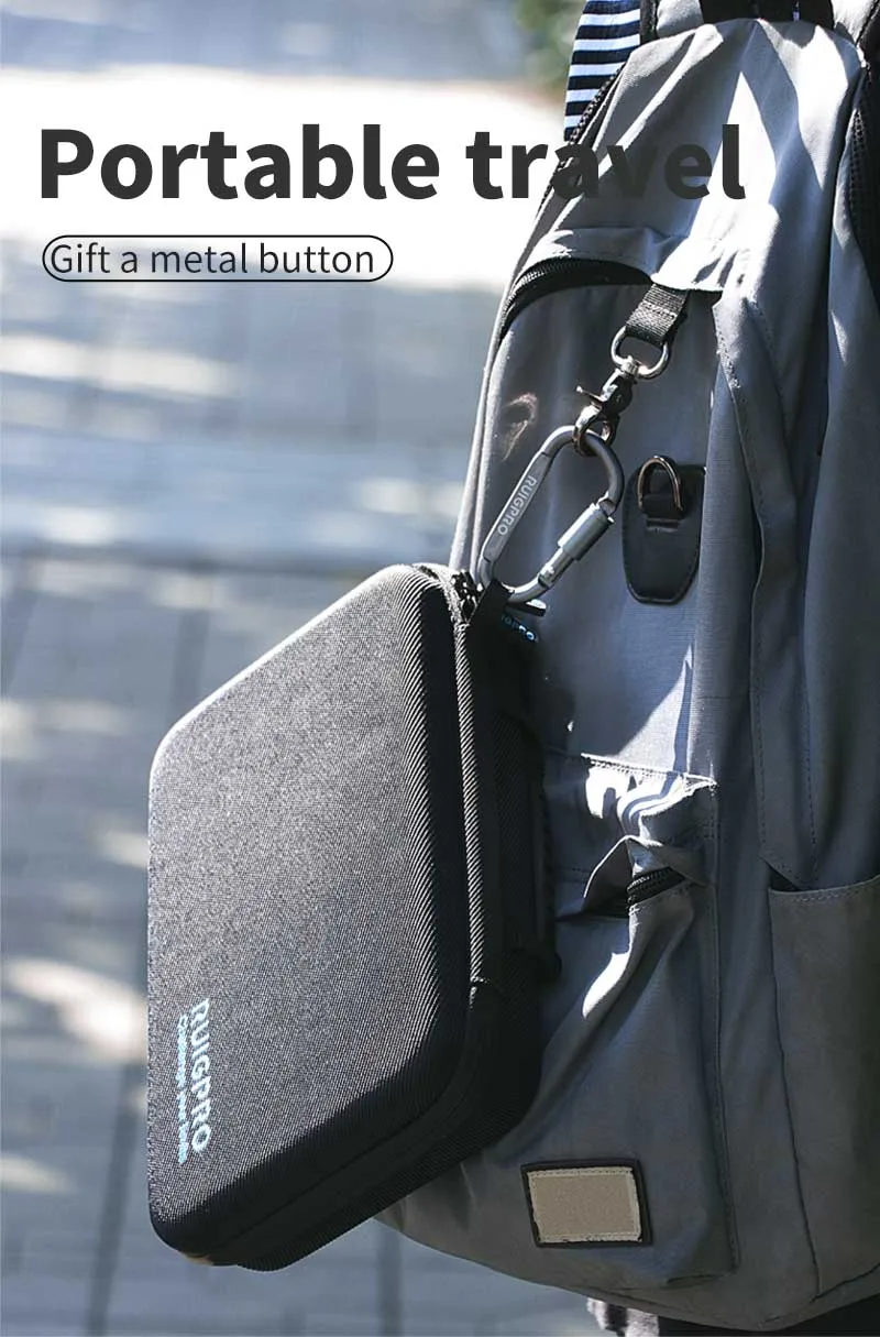 Портативная сумка для хранения Gopro чехол Xiaomi Yi Go Pro Hero11 10 9 8 7 6 5 черный DJI OSMO