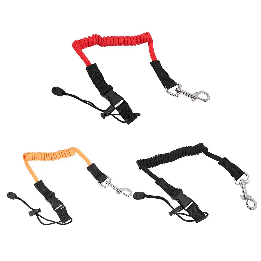 

Elastic Kayak Canoe Paddle Leash Surfboard Surfing Rope Rowing Safety Leash Rowing Boats Lanyard Fishing Rod Kayak Accessories