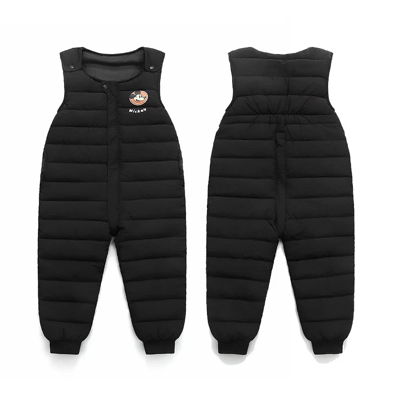 Детская одежда с дизайном Микки для мальчиков и девочек 2020 зимний комбинезон