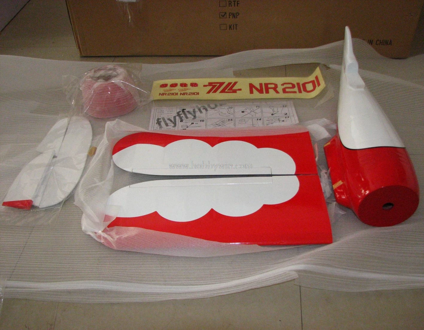 FlyFly Gee Bee 1036 мм комплект без электрической части стекловолокна и дерева RC модель Sporter самолет