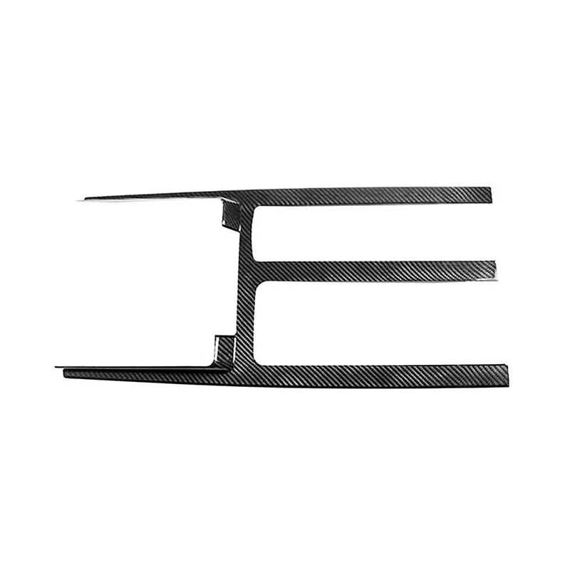 

Dry carbon fiber Central control gear panel frame decorate Car accessories Fit For Land Rover Discovery 5 2017-2020