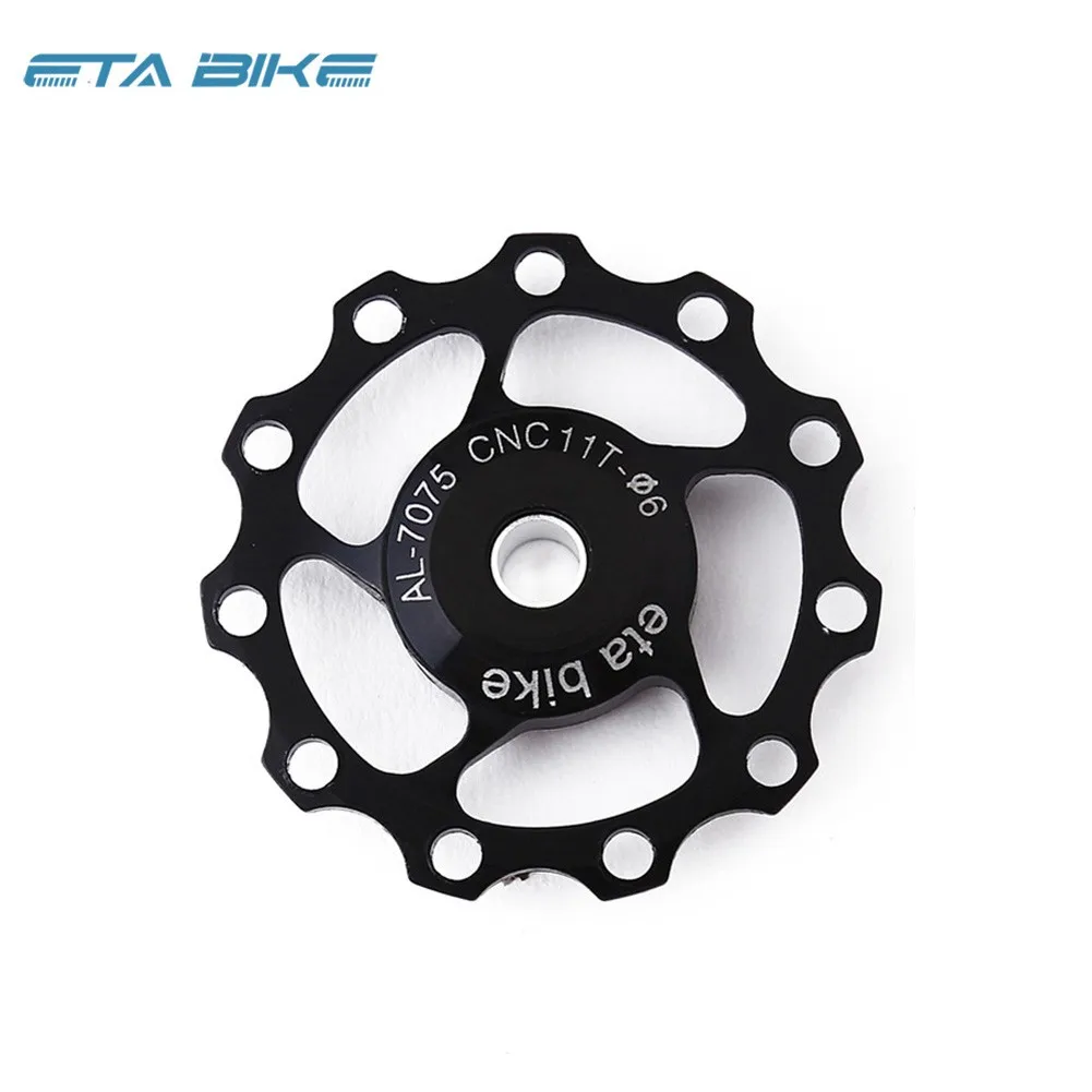 

11T Cycling Bike Rear Derailleur Guide CNC Aluminum Alloy Pulley Jockey Wheel Bicycle Bearing Derailleur Spare Parts Accessories
