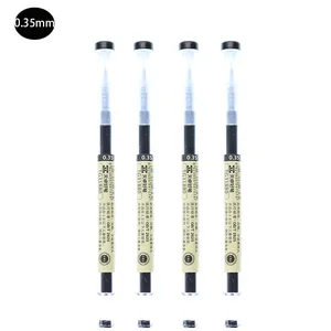 Ручка шариковая, 0,350,5 мм, 4 шт.компл., черные чернила