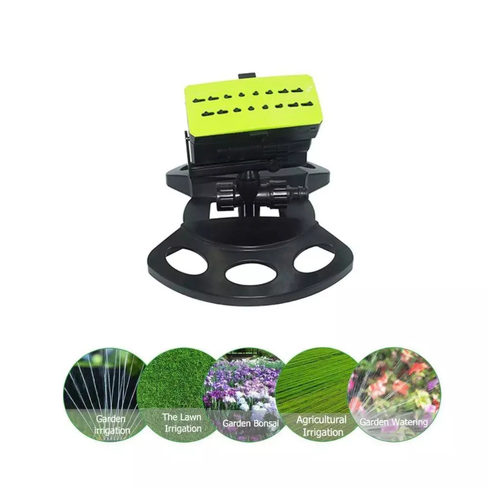 Горячая 16 отверстий садовые спринклеры опрыскиватель Автоматическая качающаяся
