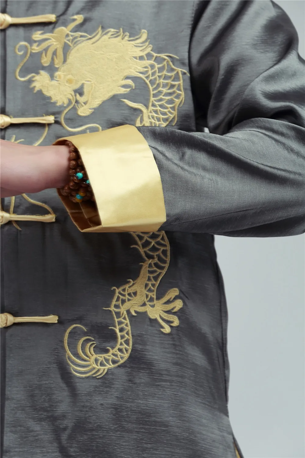 

Shanghai Story chinese Jacket for men chinese traditional clothing dragon shirt chinese traditional Dragon jacket Man