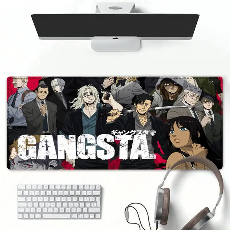 

High Quality Gangsta Mouse Pad PC Laptop Gamer Mousepad Anime Antislip Mat Keyboard Desk Mat For Overwatch/CS GO