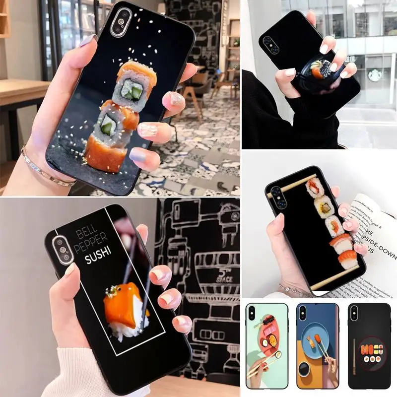 Чехол для телефона Sushi Is Delicious Shell IphoneX XS 11 11Pro 5 5s SE 6 6s Plus 7 8 2020|Чехлы-накладки| |