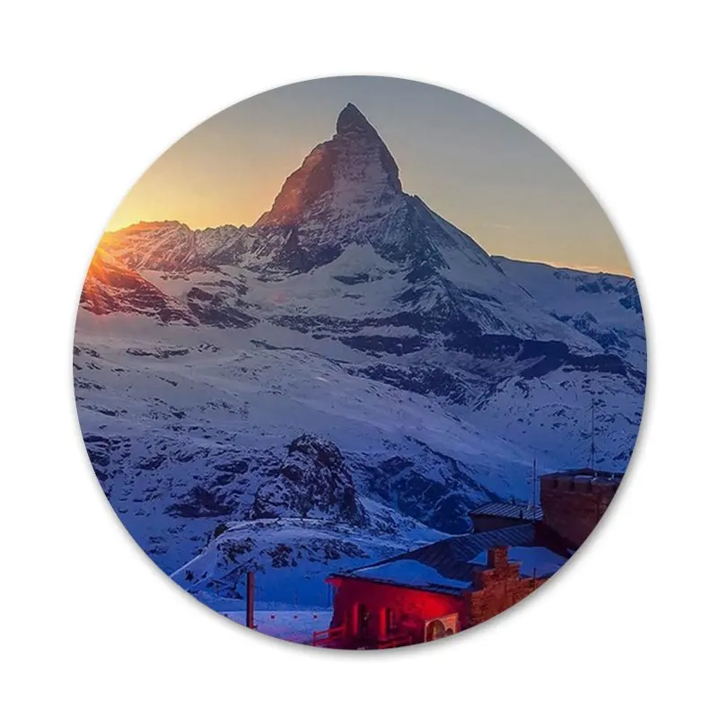 Церматт склад Швейцария значок брошь заколка аксессуары для одежды рюкзак