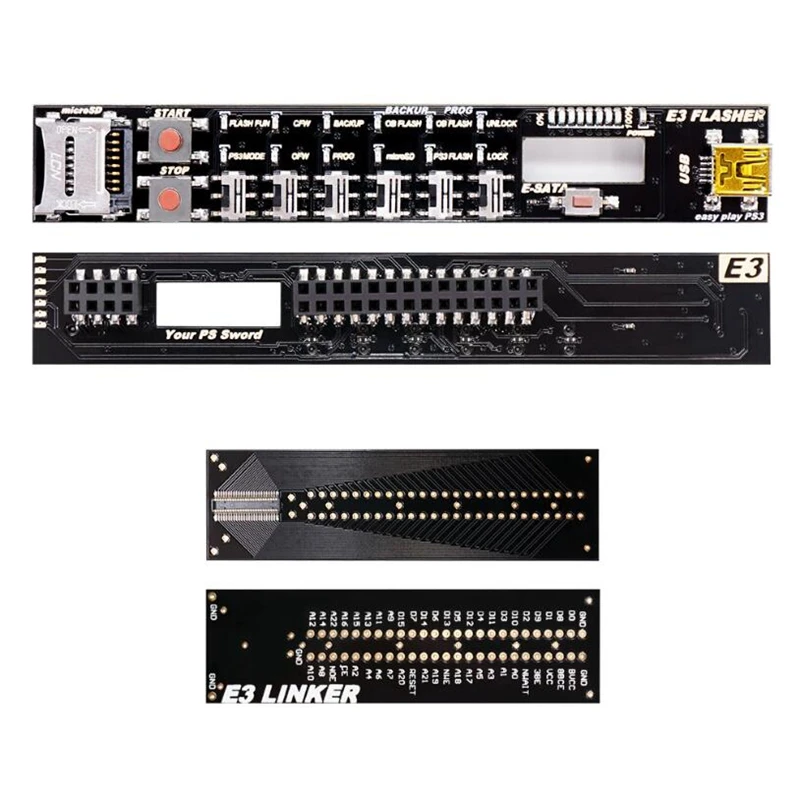 1 Set Professional Board Hard Drive Tray Host Hardcover Edition Downgrade Tool for PS3 E3 Nor Flasher Game Console Parts | Электроника