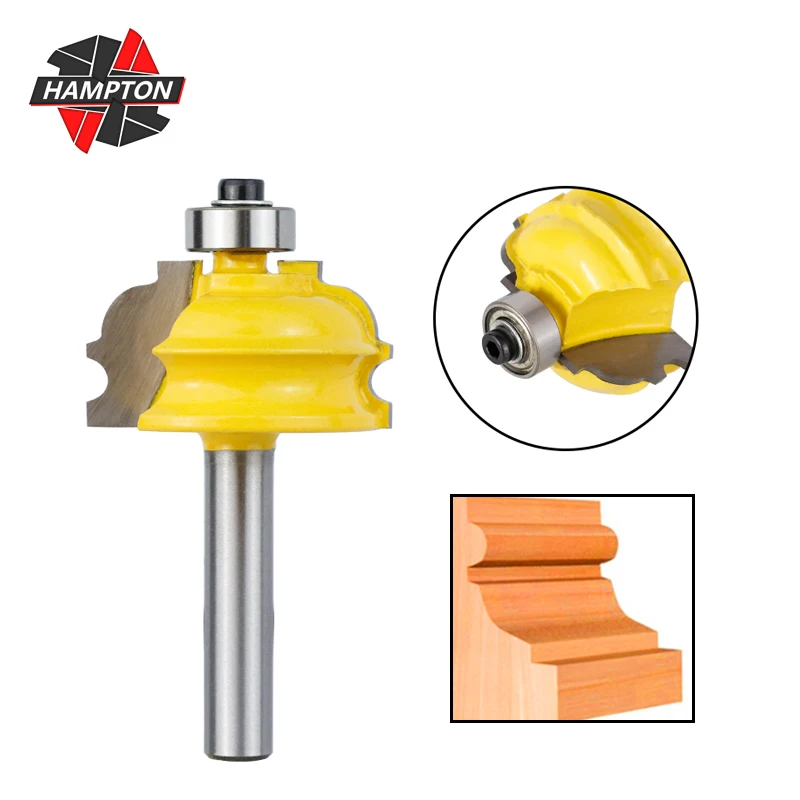 

Hampton 8 мм 12,7 мм хвостовик архитектурная Лепка фреза Tenon резак для деревообрабатывающих инструментов гравировальные фрезы