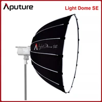 aputure light dome se lightweight portable softbox flash diffuser for amaran 100dx 200dx 300dii 120dii bowens mount led light