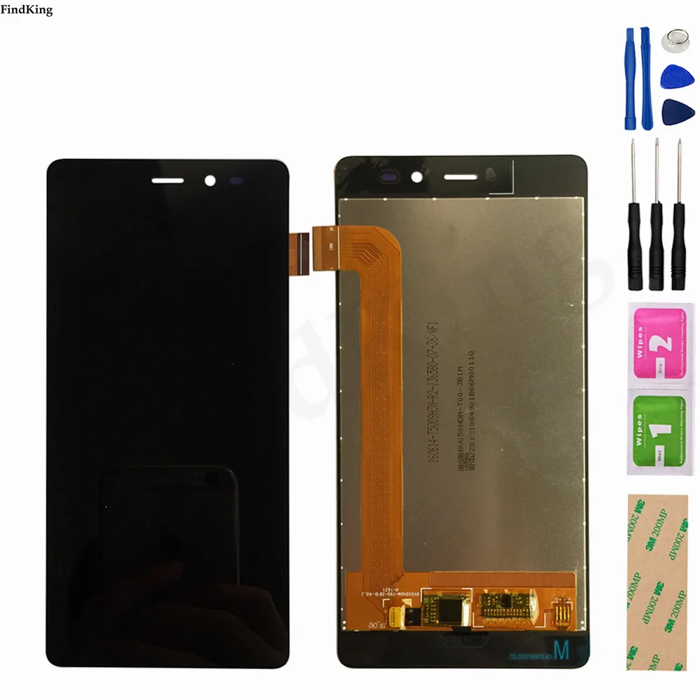 

Новый протестированный ЖК-дисплей для Wiko Tommy, ЖК-дисплей + сенсорный экран, дигитайзер, сенсорная панель в сборе, ремонтные детали, инструмен...
