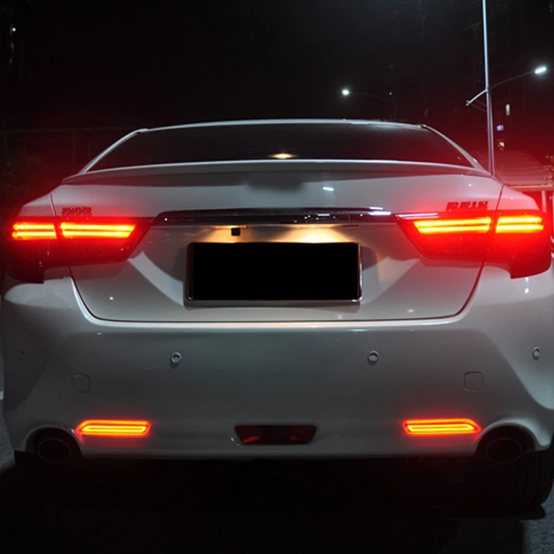 Светодиодный автомобильный фонарь отражатель заднего бампера задний стоп