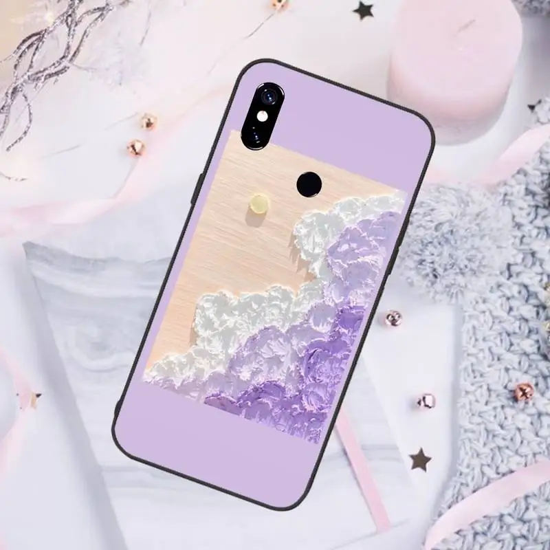 

Creative three-dimensional oil painting Phone Case For Xiaomi Redmi 7 8 9t a3Pro 9se k20 mi8 max3 lite 9 note 9s 10 pro