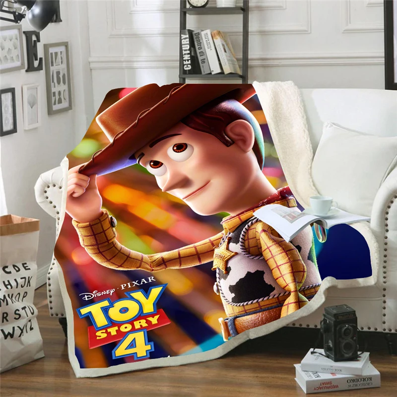 Sherif Woody Blanket  Sherpa Blanket On Bed Sofa Home Textiles Dreamlike Gifts