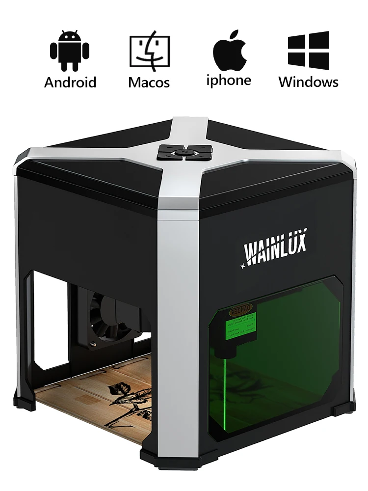 

3000mW USB Laser Engraver Desktop DIY Logo Mark Printer Carver Laser Engraving Machine