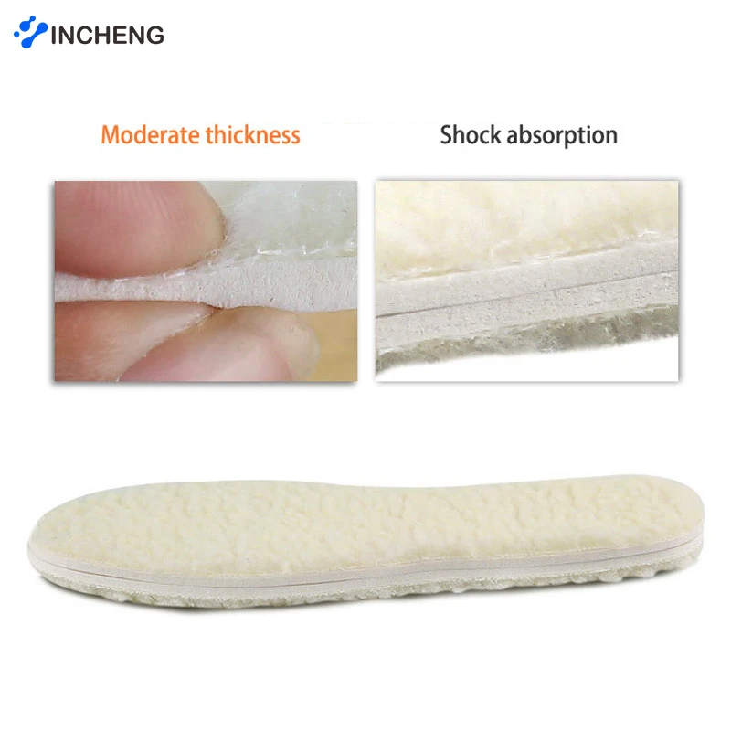 Зимние теплые стельки UPAKME унисекс с подогревом мягкие искусственные кашемировые