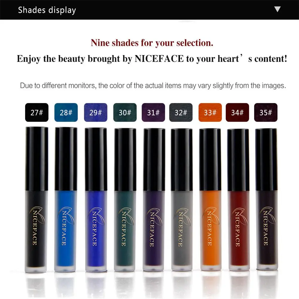 Красота Макияж Водонепроницаемый роскошный бальзам для губ хэллоуивечерние