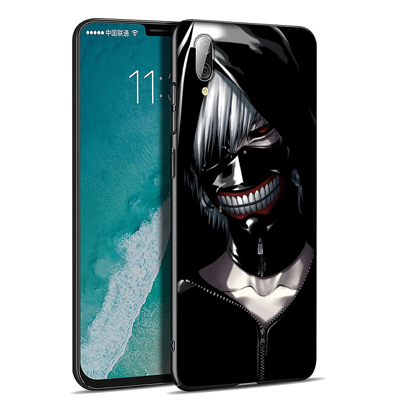Мягкий силиконовый чехол для телефона Tokyo Ghoul с мультипликационным принтом Xiaomi