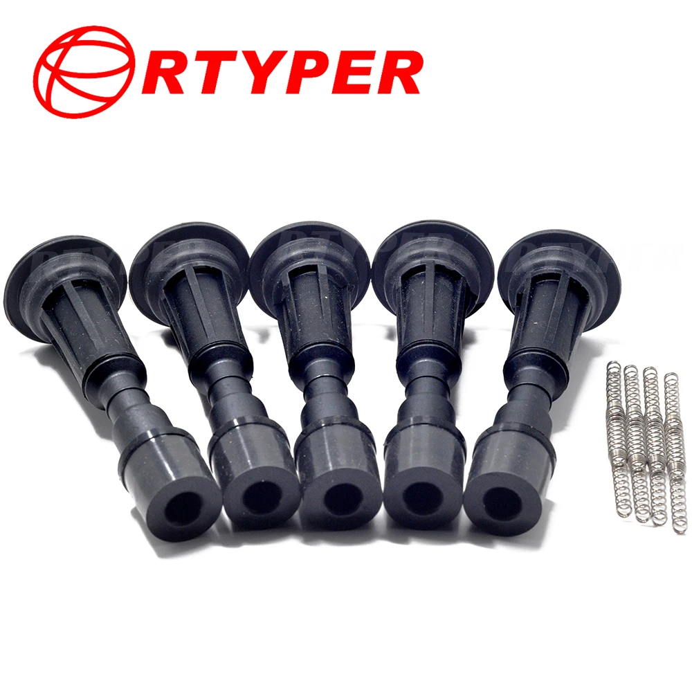 4 шт. катушка зажигания резиновый ботинок с пружинным соединением для Mazda 2 De 3 1.3L