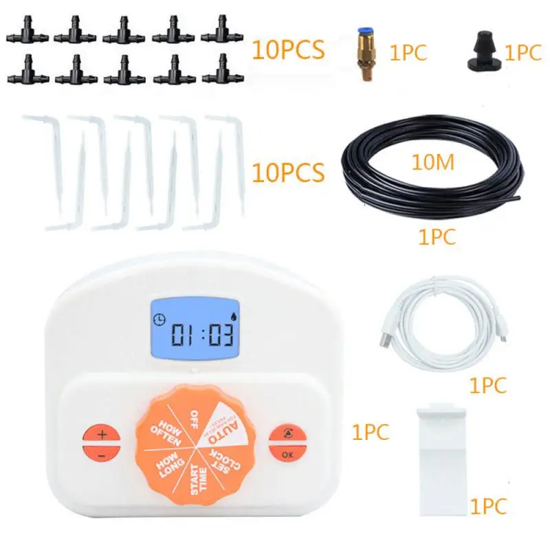

Newest Automatic Watering Device Lcd Digital Display Watering Device Gardening Irrigation Set Watering Device Fast Shipping