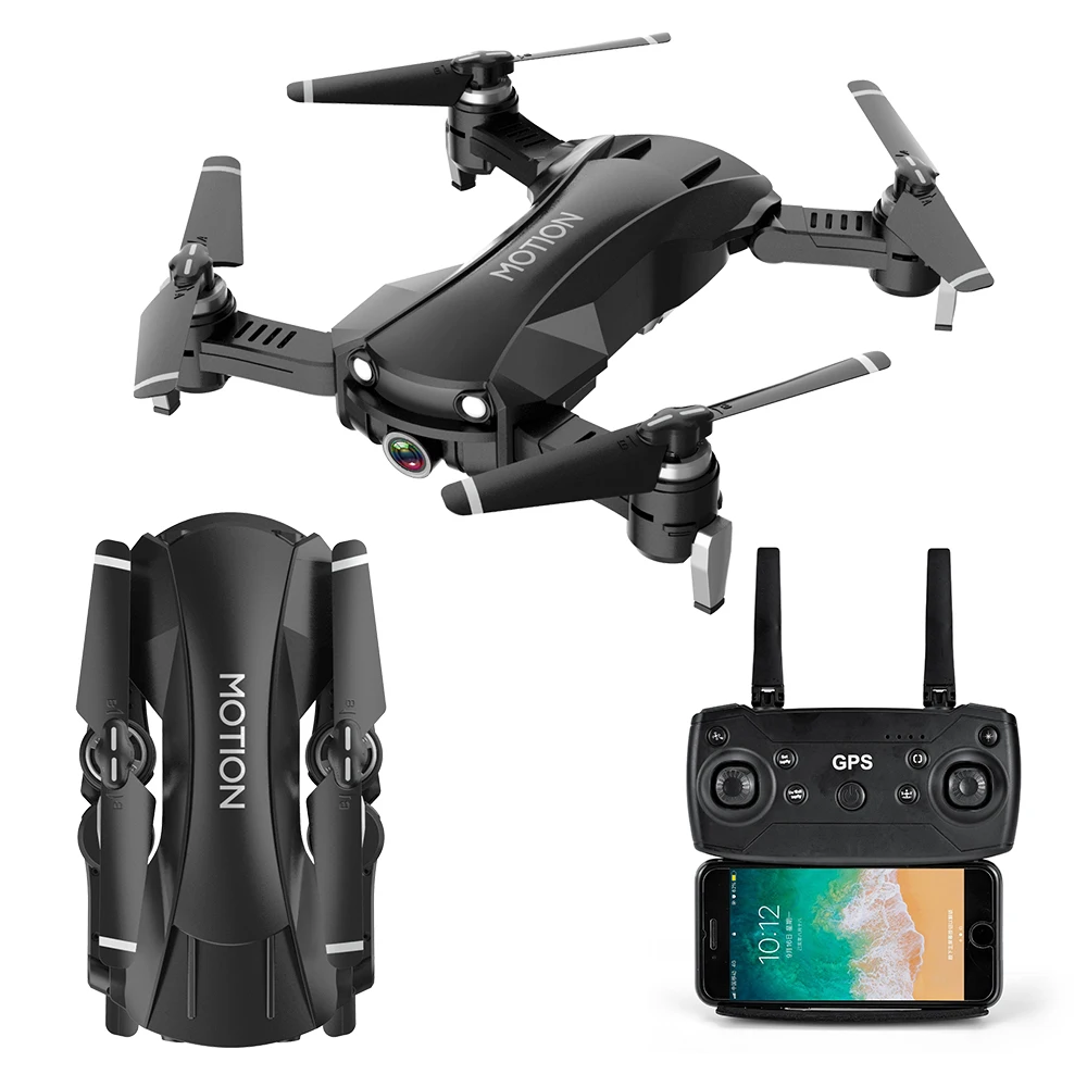Wi Fi FPV камера Drone 2K HD GPS позиционирование RC вертолет Smart Follow складной Квадрокоптер