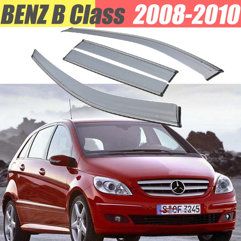 For Benz B Class B180 B200 B220 B250 B260  W246 /Rain Guard/Guard Smoke Window Rain Window Wind Visor 4Pcs/1 Set 2008-2020