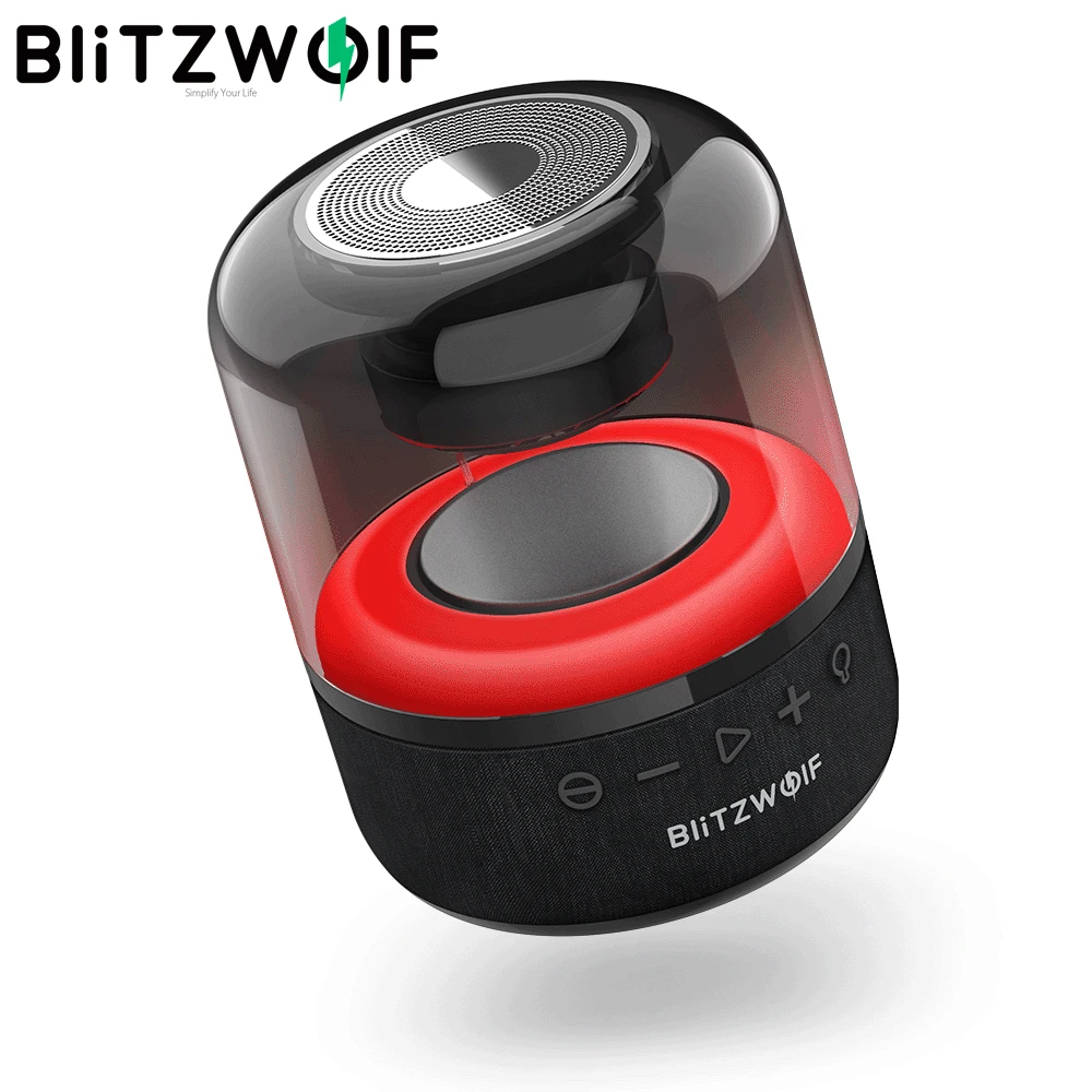 Портативная беспроводная bluetooth Колонка BlitzWolf BW AS4 20 Вт RGB светильник ка BT 5 0 стерео музыка функция объемного