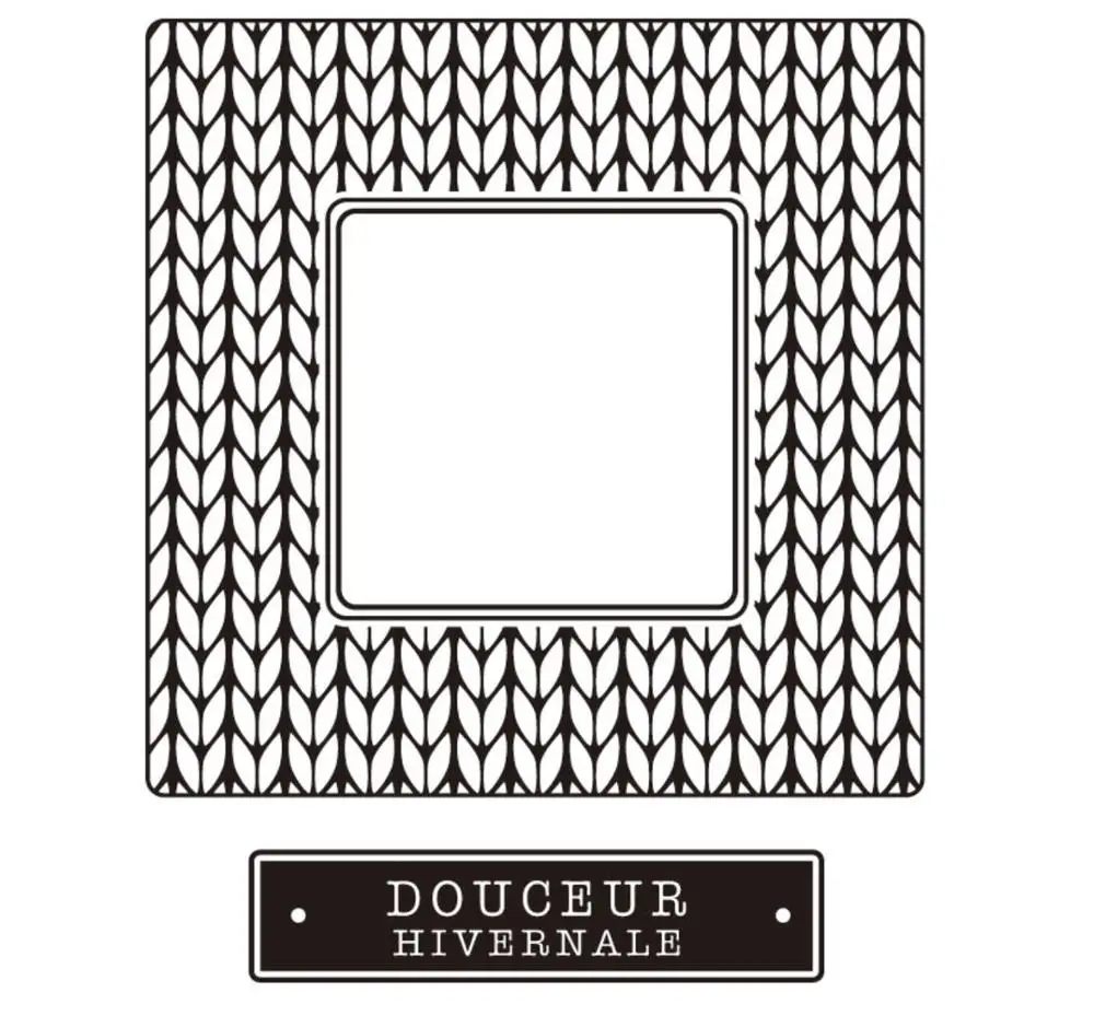 Французский прозрачный силиконовый штамп/печать для сделай сам